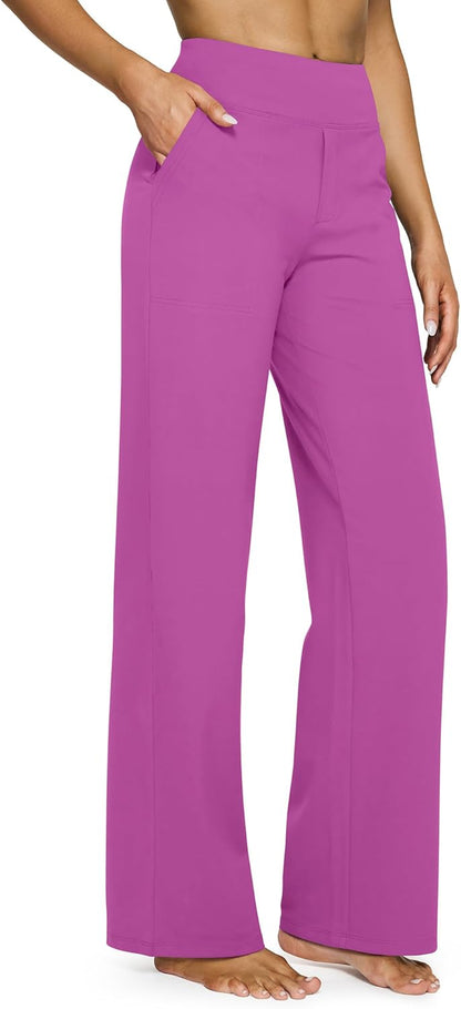 G4Free Women's Wide Leg Yoga Pants