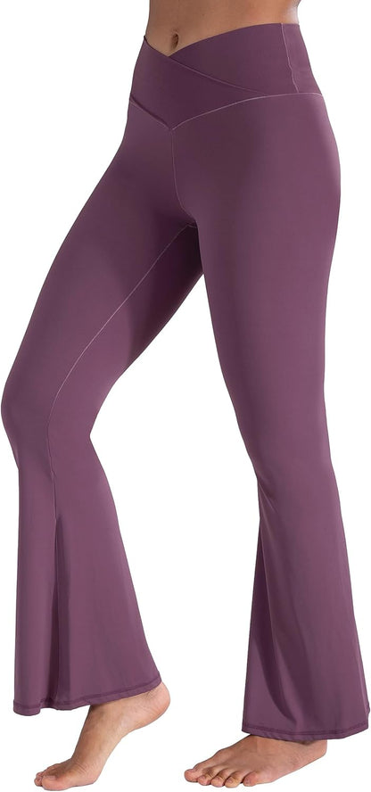 Sunzel High-Waisted Flare Leggings