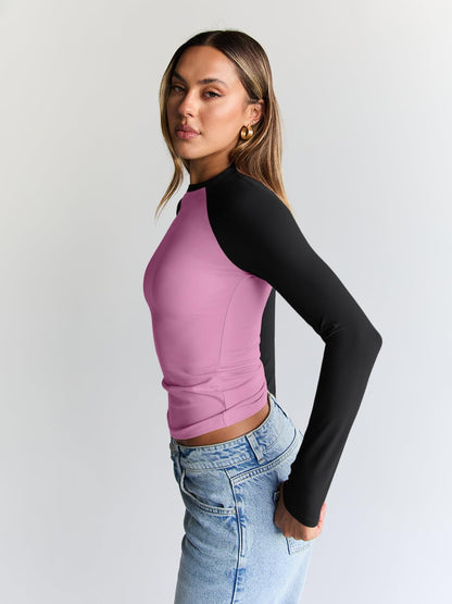 Trendy Queen Women’s Long Sleeve Crop Top