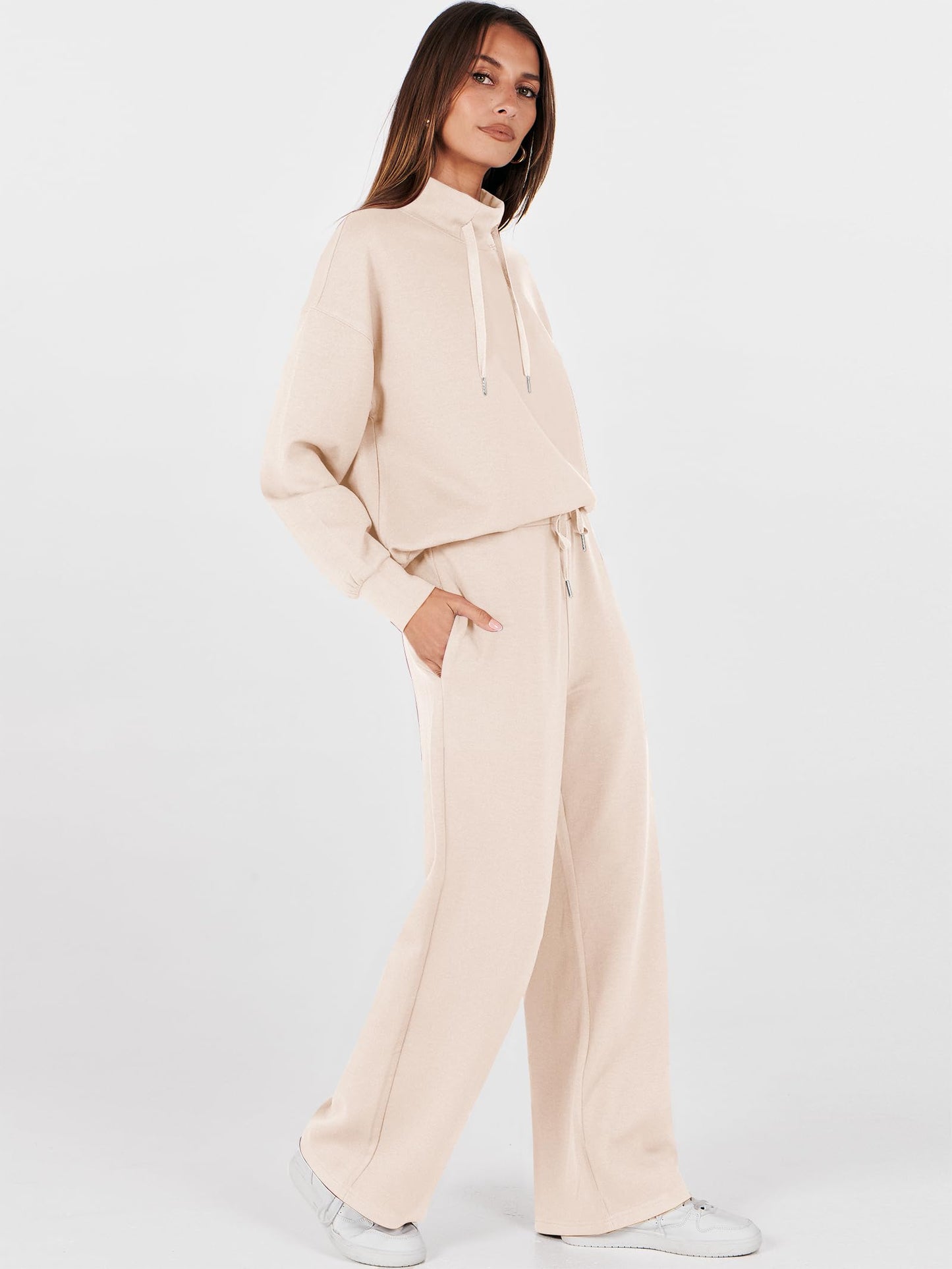 ANRABESS Women’s 2 Piece Sweatsuit Set