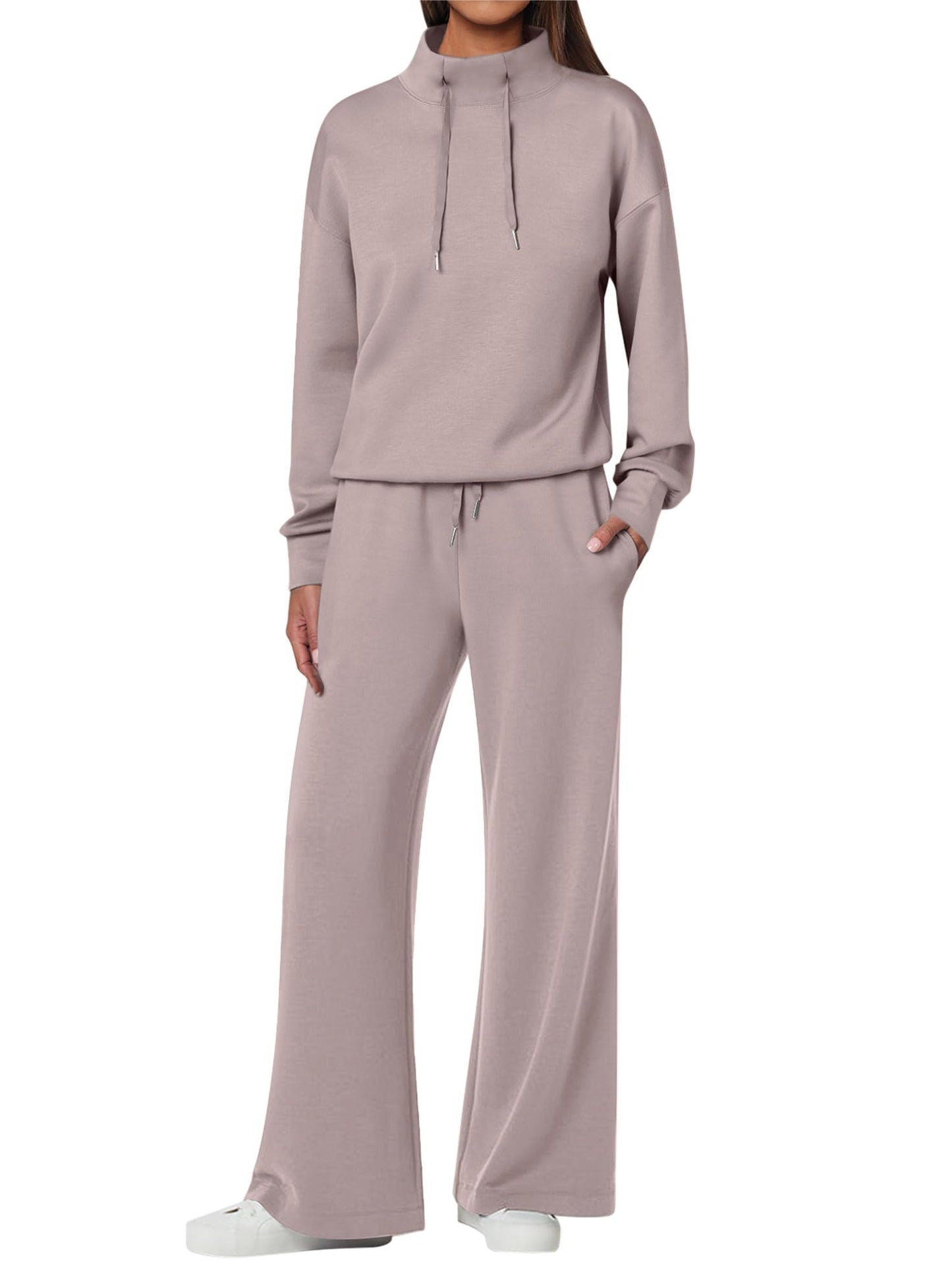 ANRABESS Women’s 2 Piece Sweatsuit Set