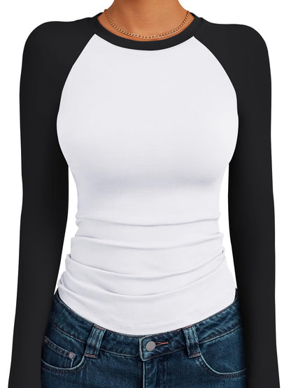 Trendy Queen Women’s Long Sleeve Crop Top