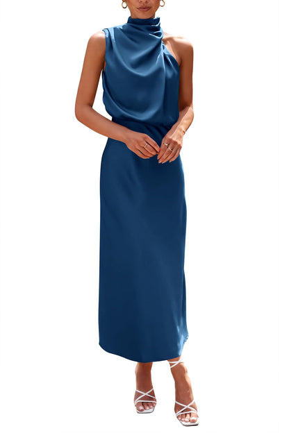 Women's Satin Cocktail Dress