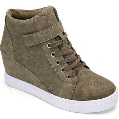Athlefit Women's Wedge Sneakers