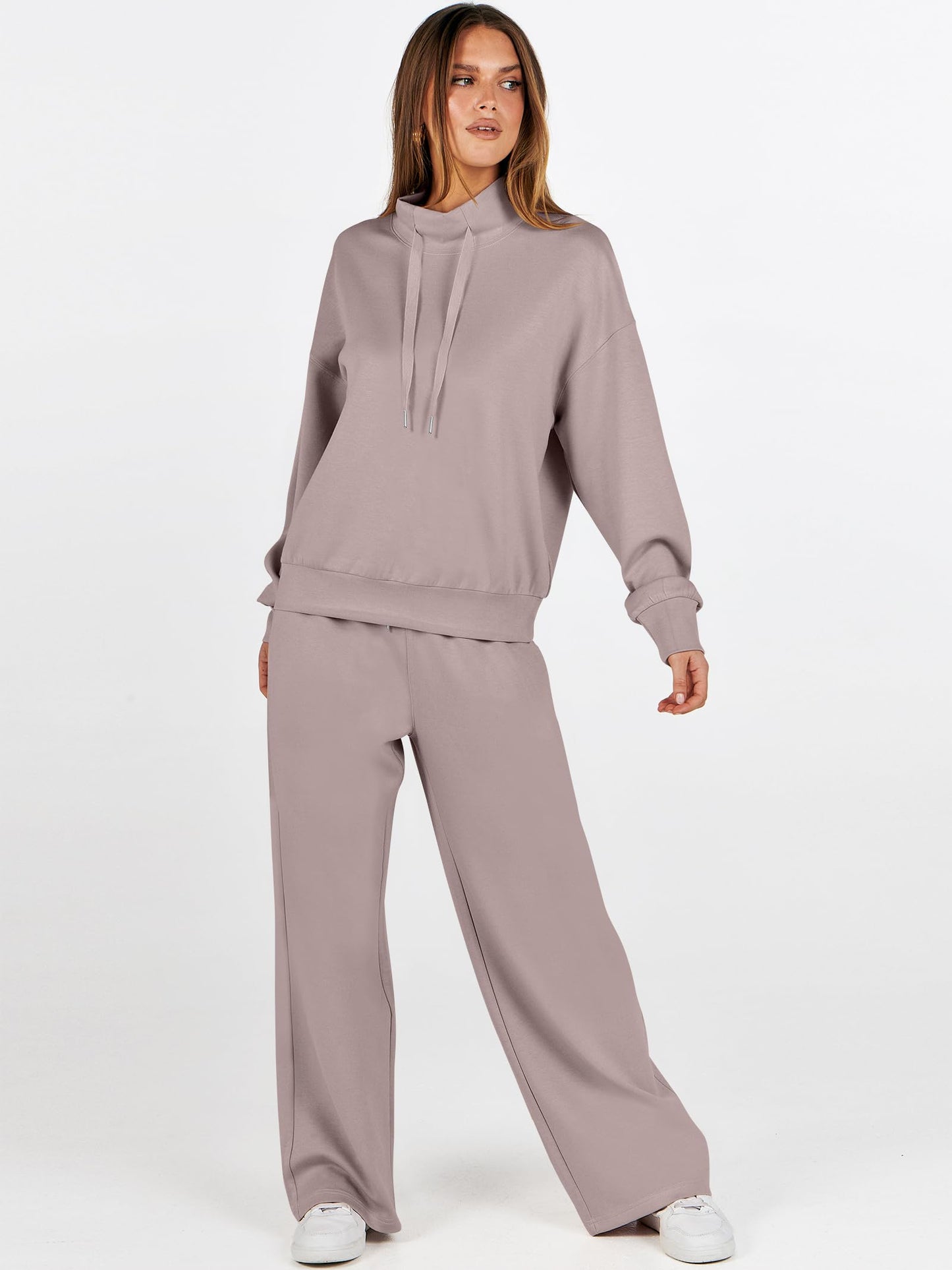 ANRABESS Women’s 2 Piece Sweatsuit Set