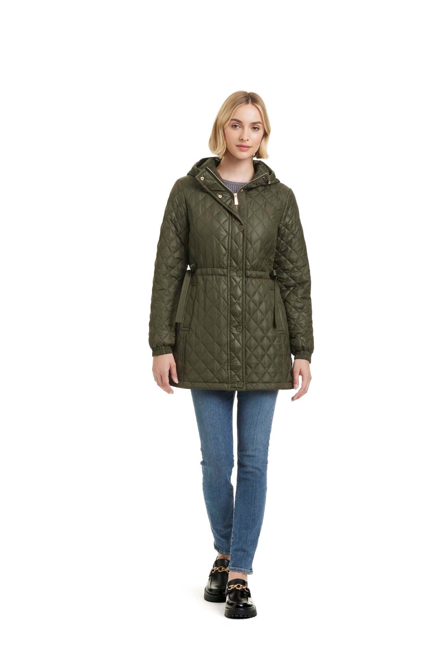 Kate Spade Quilted Hooded Jacket