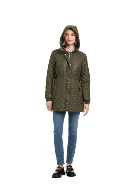 Kate Spade Quilted Hooded Jacket