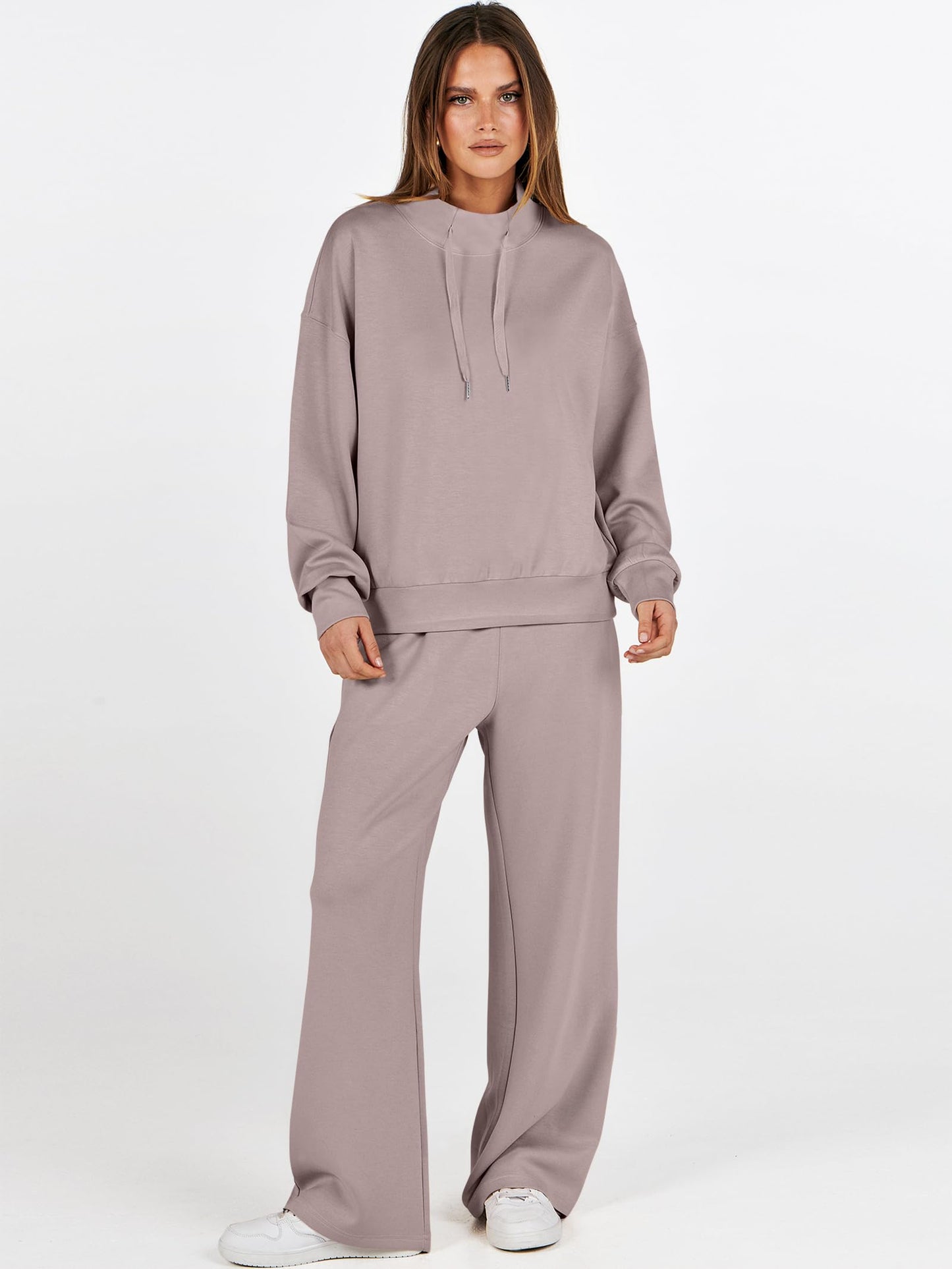 ANRABESS Women’s 2 Piece Sweatsuit Set