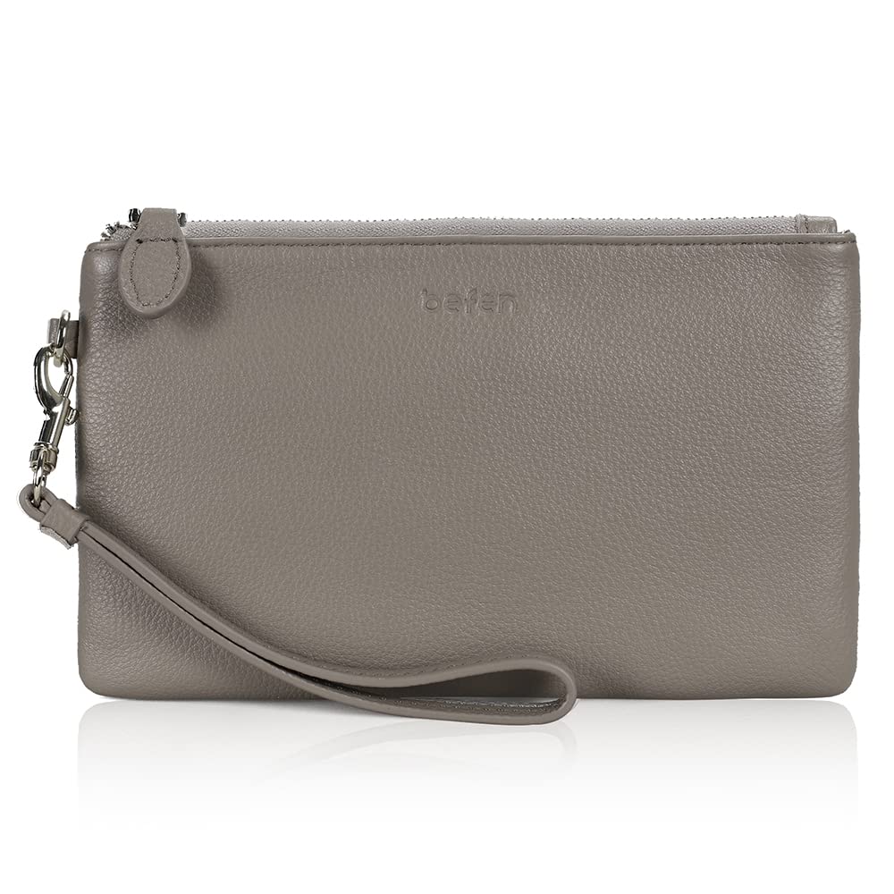 Befen Leather RFID Wristlet Wallet