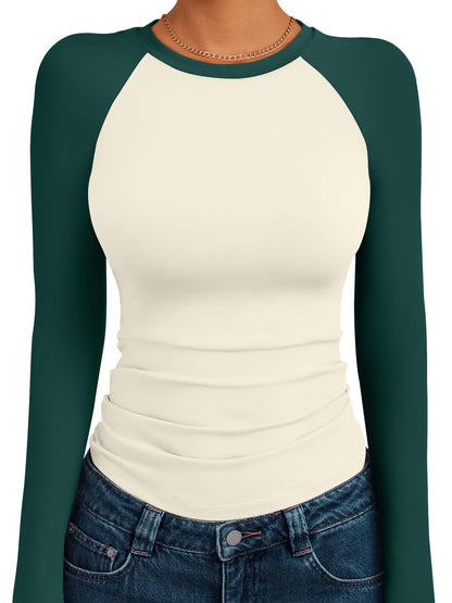 Trendy Queen Women’s Long Sleeve Crop Top