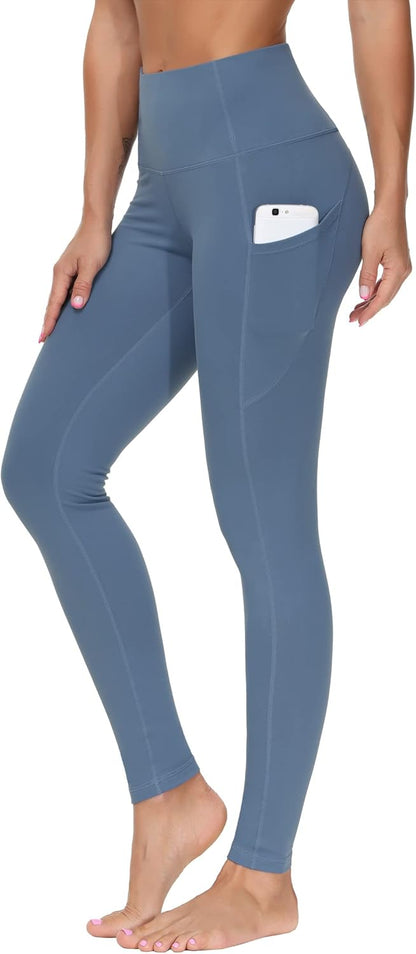 THE GYM PEOPLE High Waist Yoga Pants with Pockets