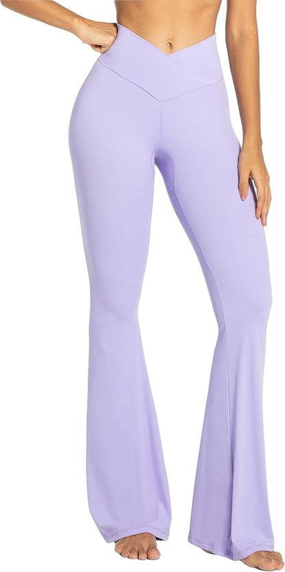 Sunzel High-Waisted Flare Leggings