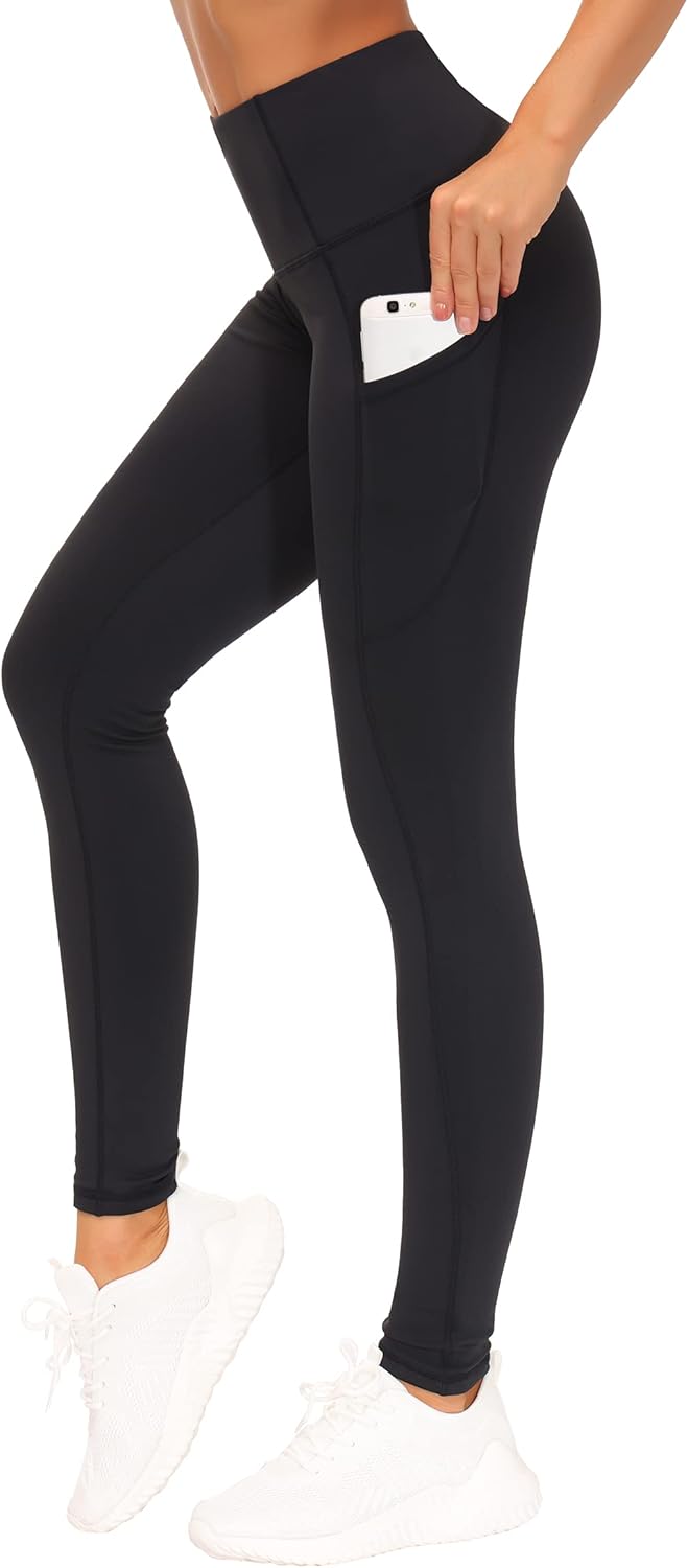 THE GYM PEOPLE High Waist Yoga Pants with Pockets