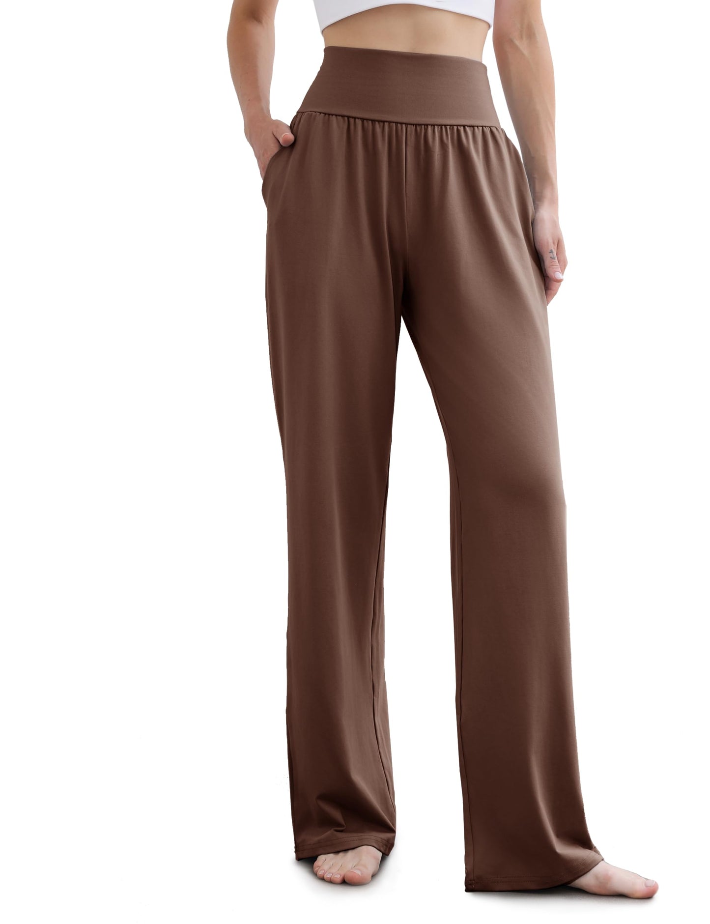 ESOFT Women's Wide Leg Yoga Pants
