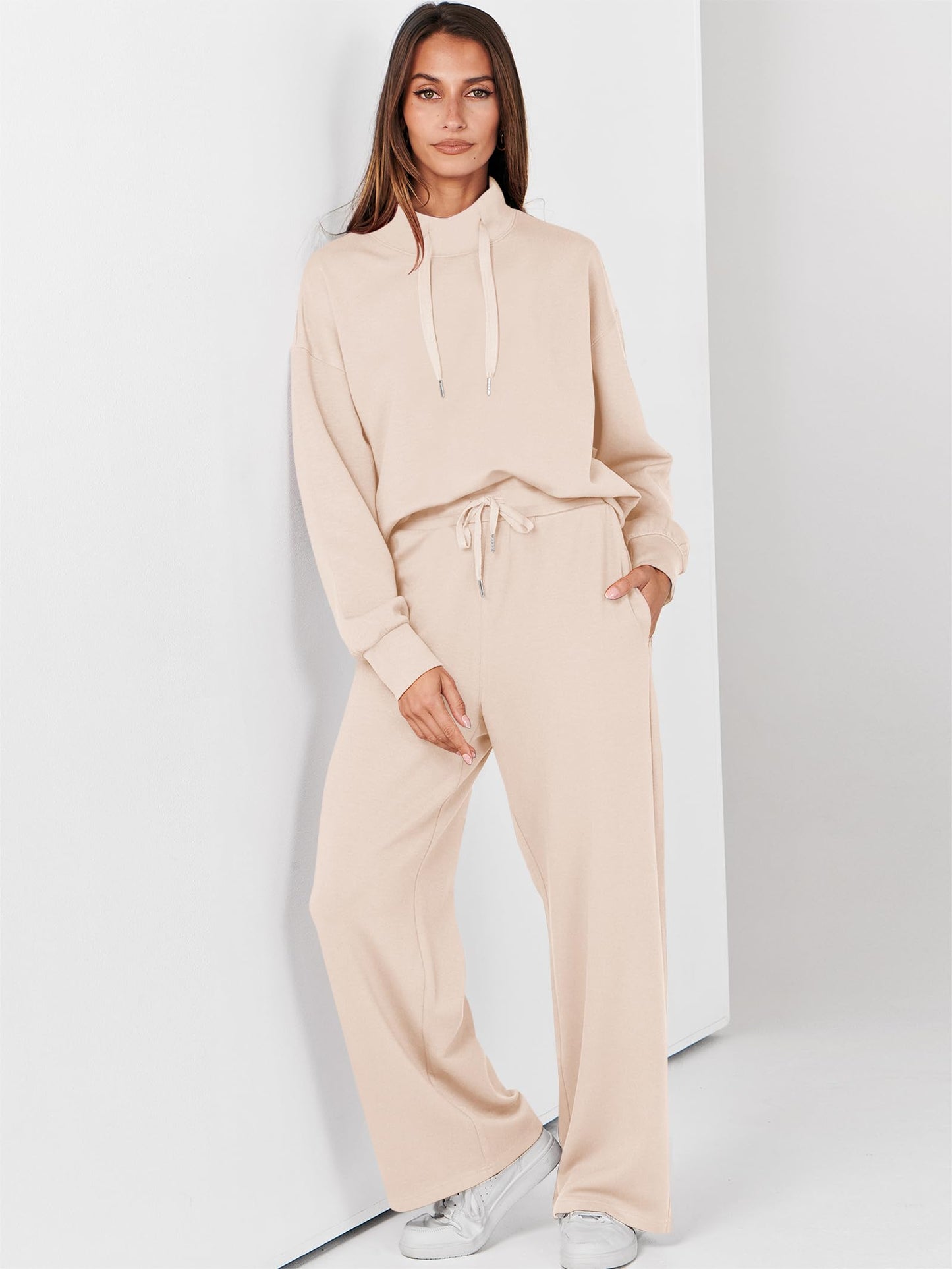 ANRABESS Women’s 2 Piece Sweatsuit Set