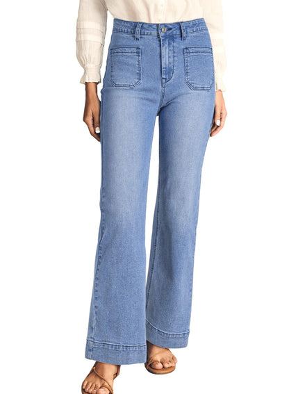Astylish Women's Wide Leg Jeans
