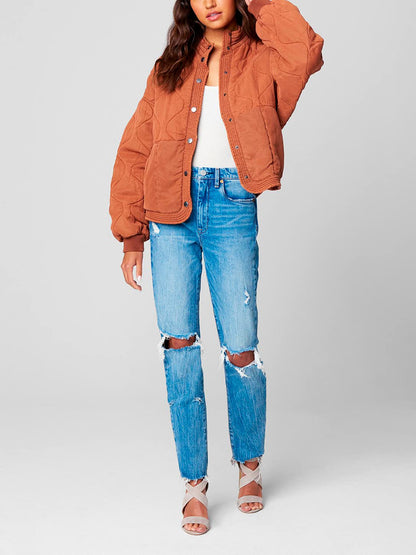 BLANKNYC Tencel Quilted Jacket