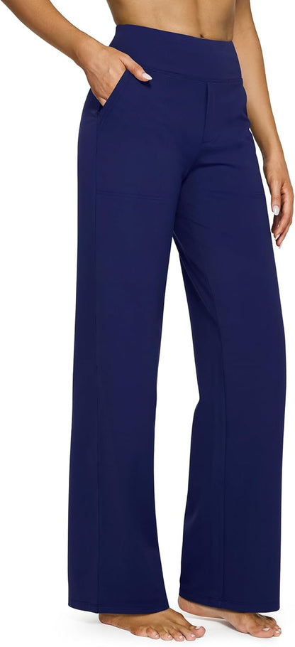 G4Free Women's Wide Leg Yoga Pants