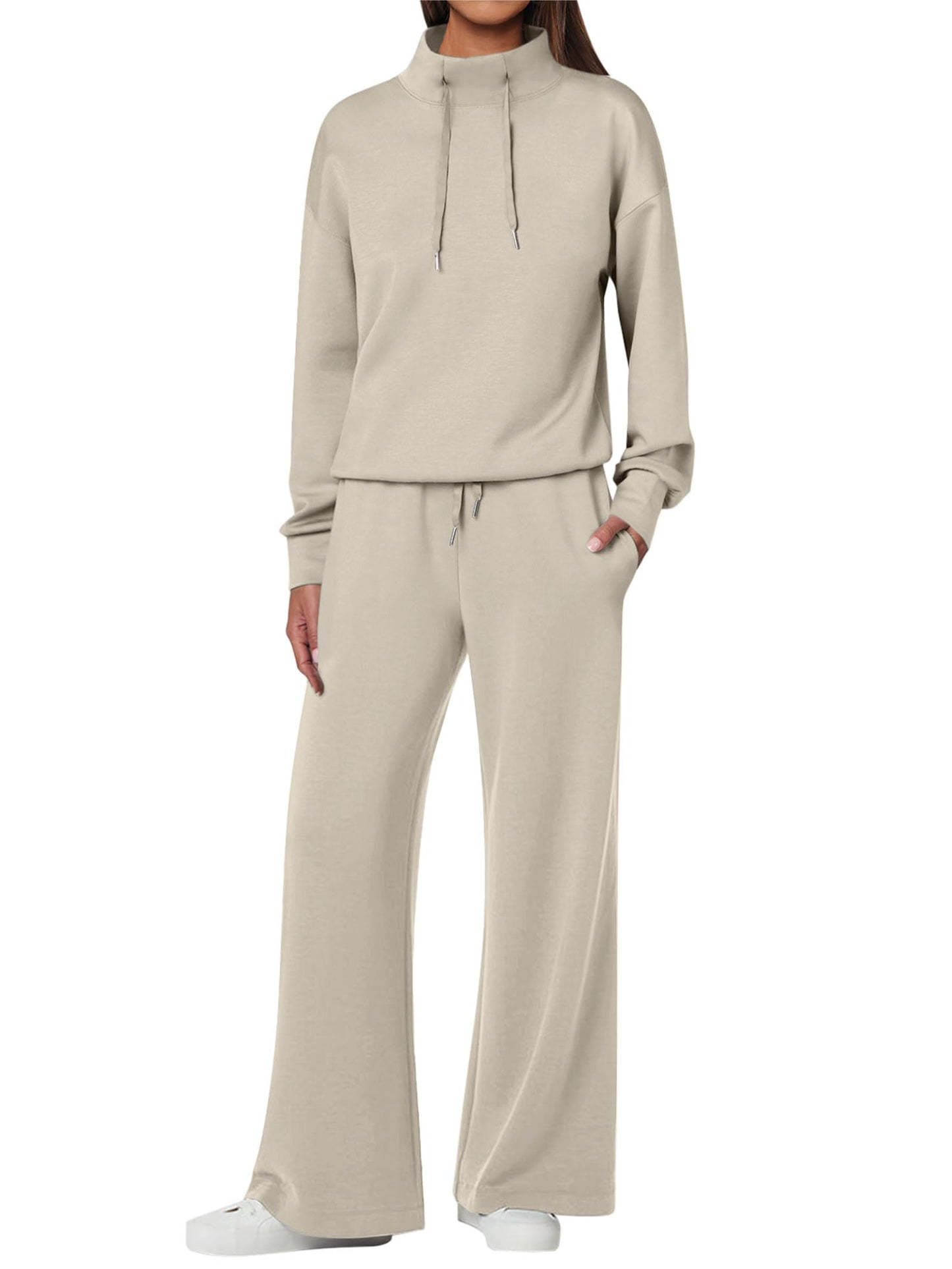 ANRABESS Women’s 2 Piece Sweatsuit Set
