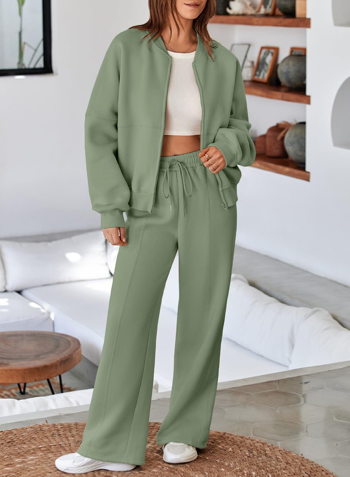 Aleumdr Women’s Fleece Sweatsuit