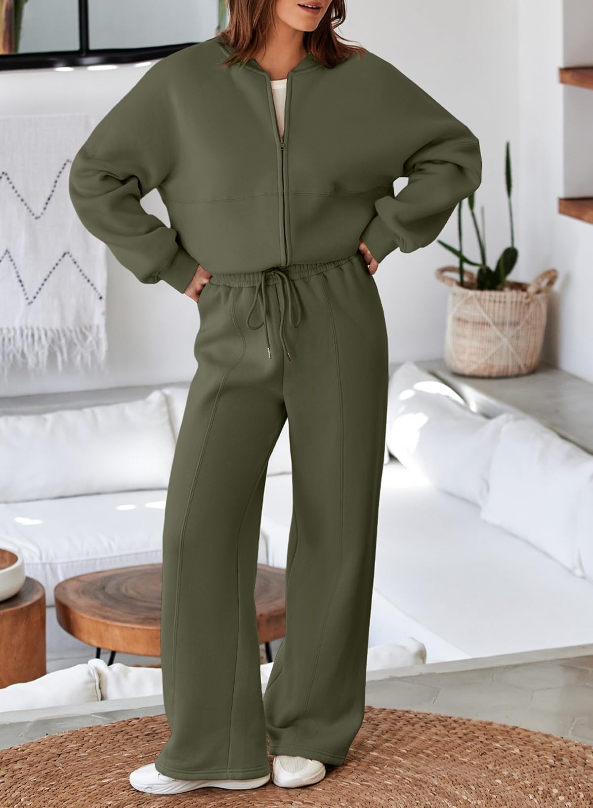 Aleumdr Women’s Fleece Sweatsuit