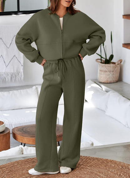Aleumdr Women’s Fleece Sweatsuit