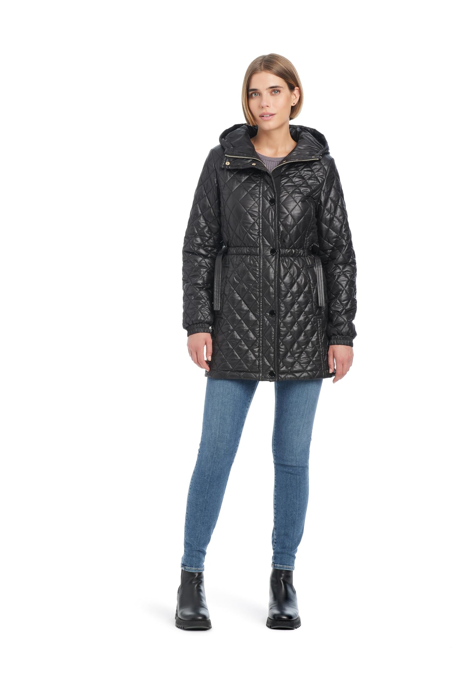 Kate Spade Quilted Hooded Jacket