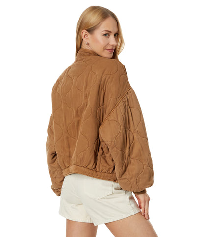 BLANKNYC Tencel Quilted Jacket