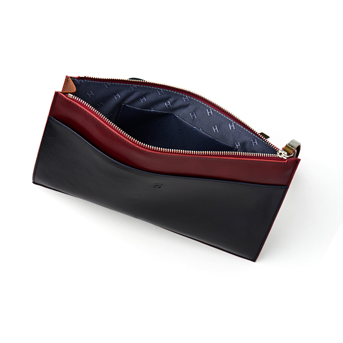 Leather RFID Wristlet Clutch