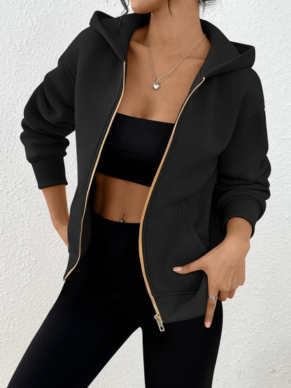 Trendy Queen Cropped Hoodie