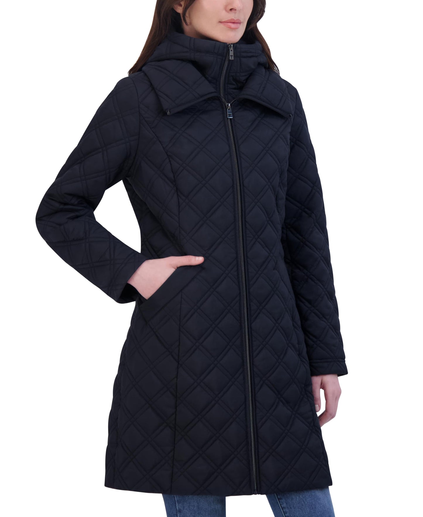 TAHARI Quilted Jacket