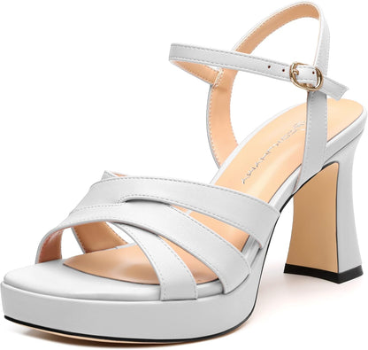 Women's Chunky Heel Sandals – 3.3"