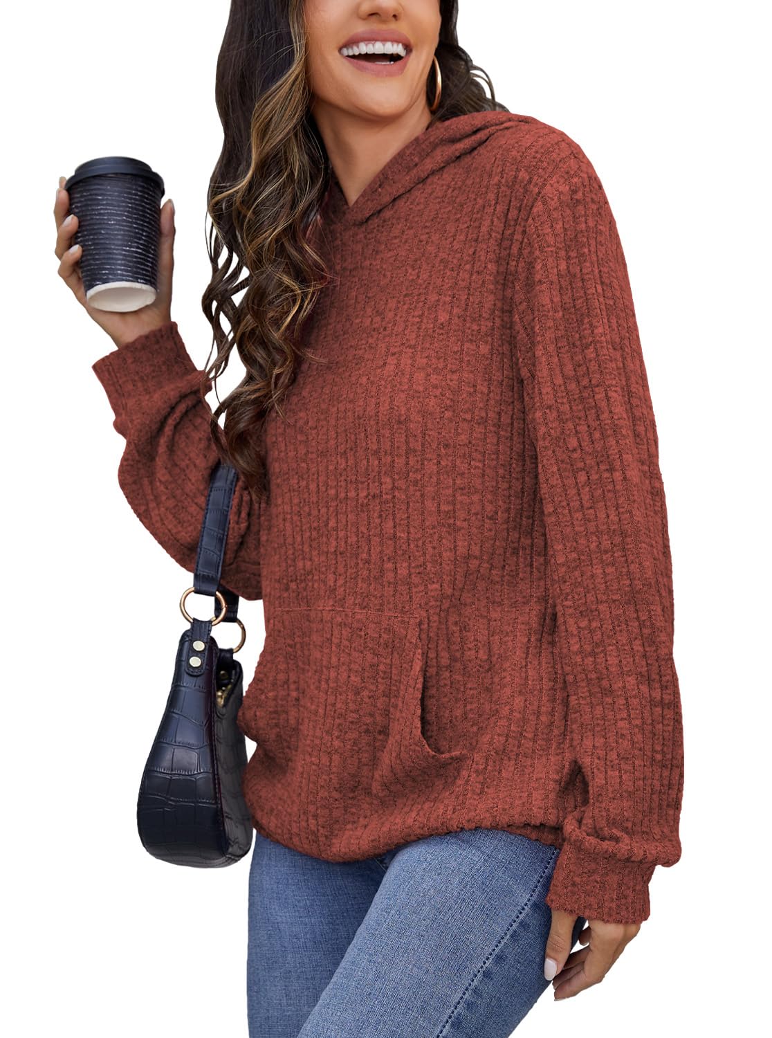 Women's Long Sleeve Pullover Hoodie