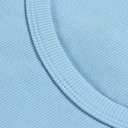 Roselux Women’s Ribbed Scoop Neck T-Shirt