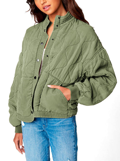 BLANKNYC Tencel Quilted Jacket
