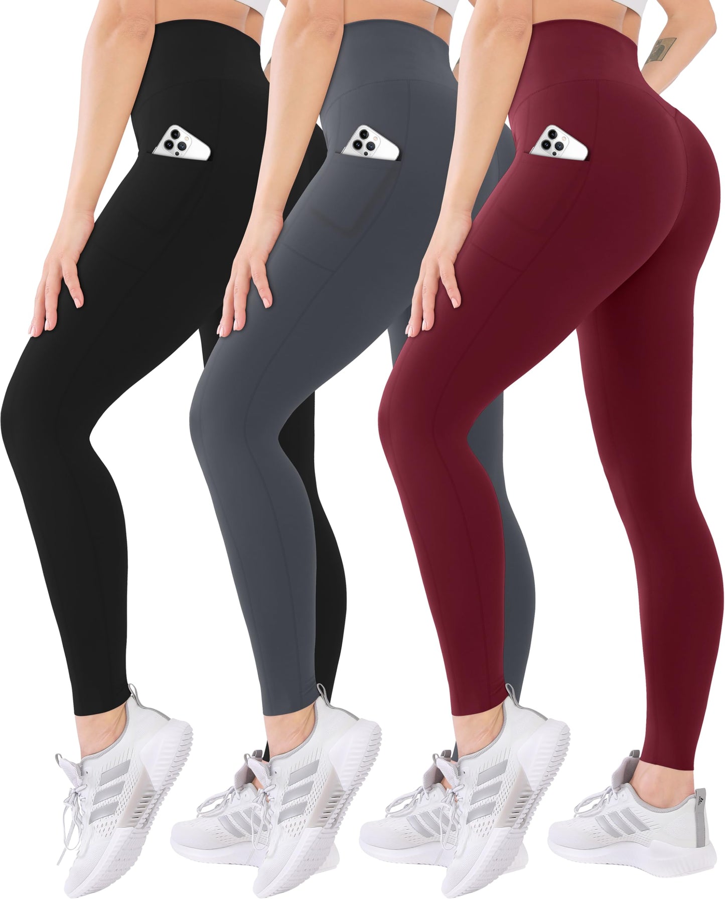 Blisset 3-Pack High Waist Leggings