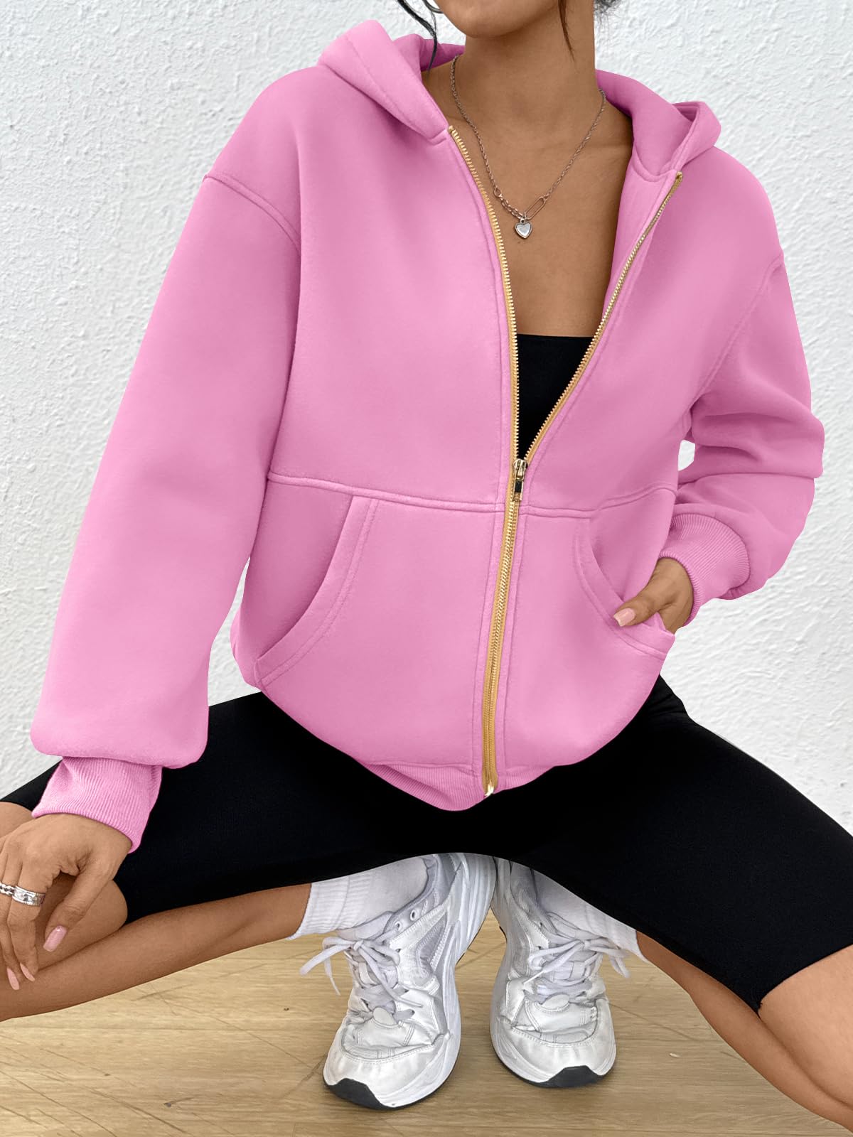 Trendy Queen Cropped Hoodie