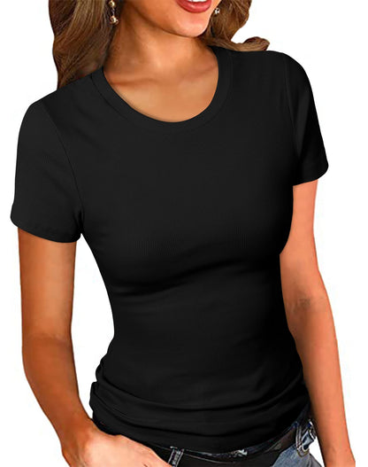 PALINDA Women’s Ribbed T-Shirt