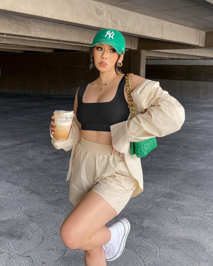 OLCHEE Women’s 3 Pack Crop Tank Tops