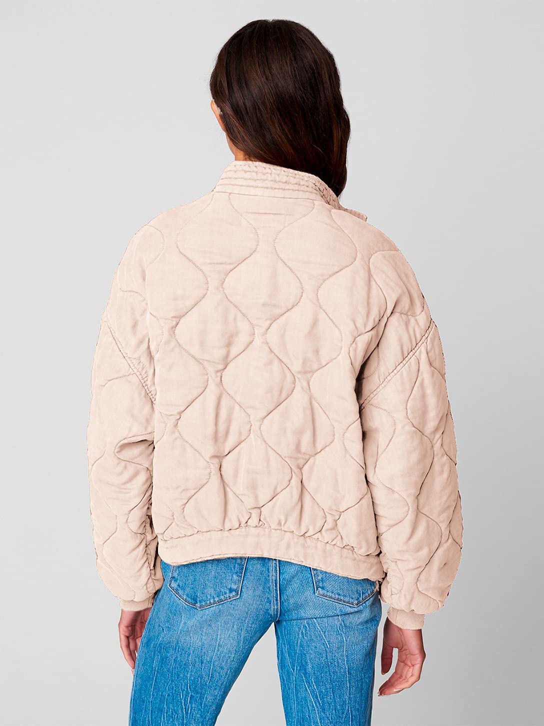 BLANKNYC Tencel Quilted Jacket