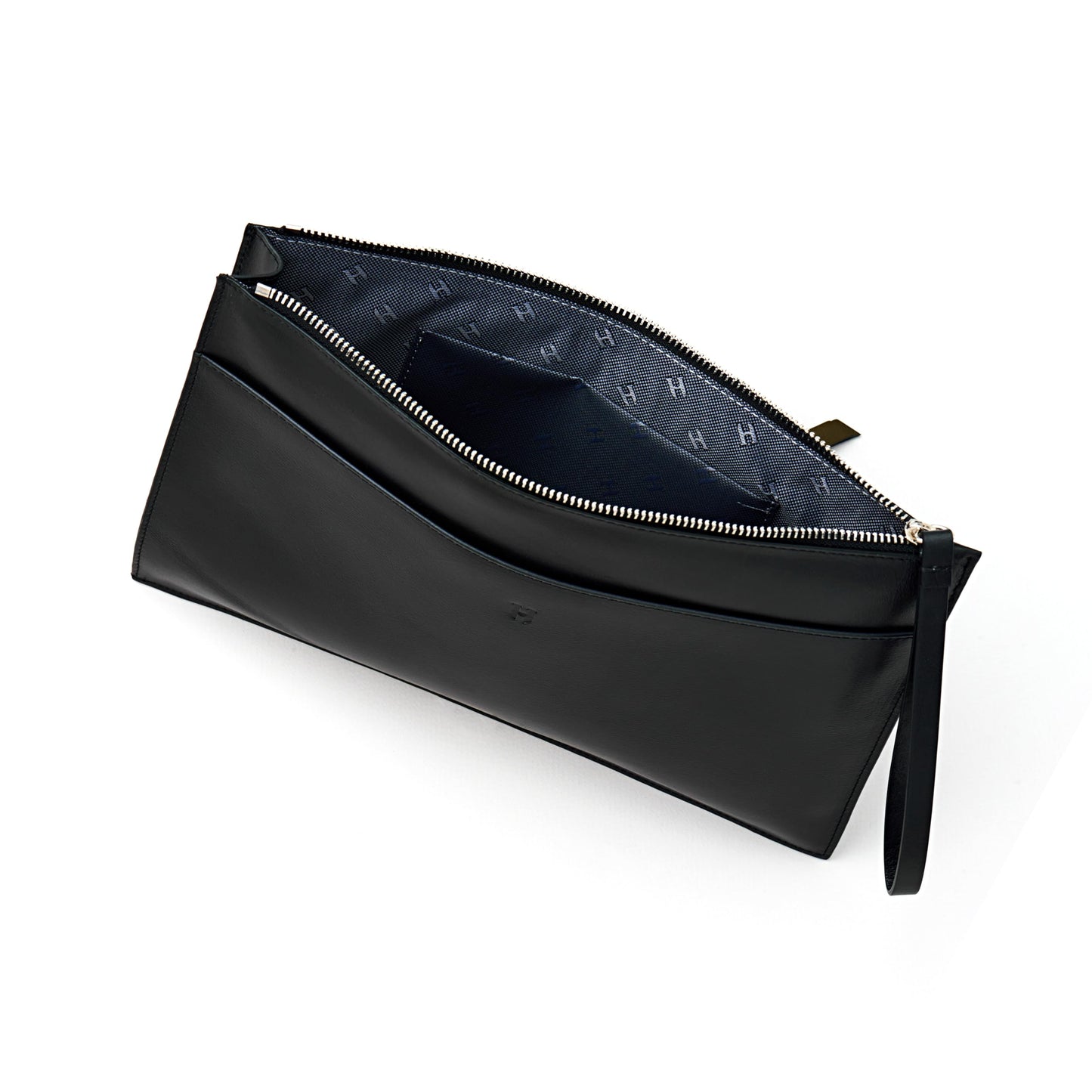 Leather RFID Wristlet Clutch