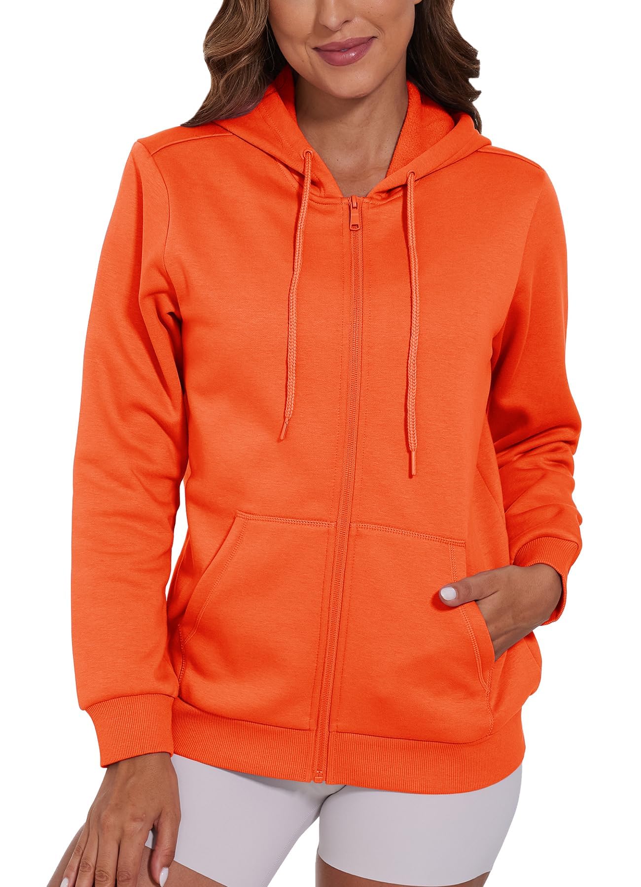 SMENG Women's Zip-Up Hoodie