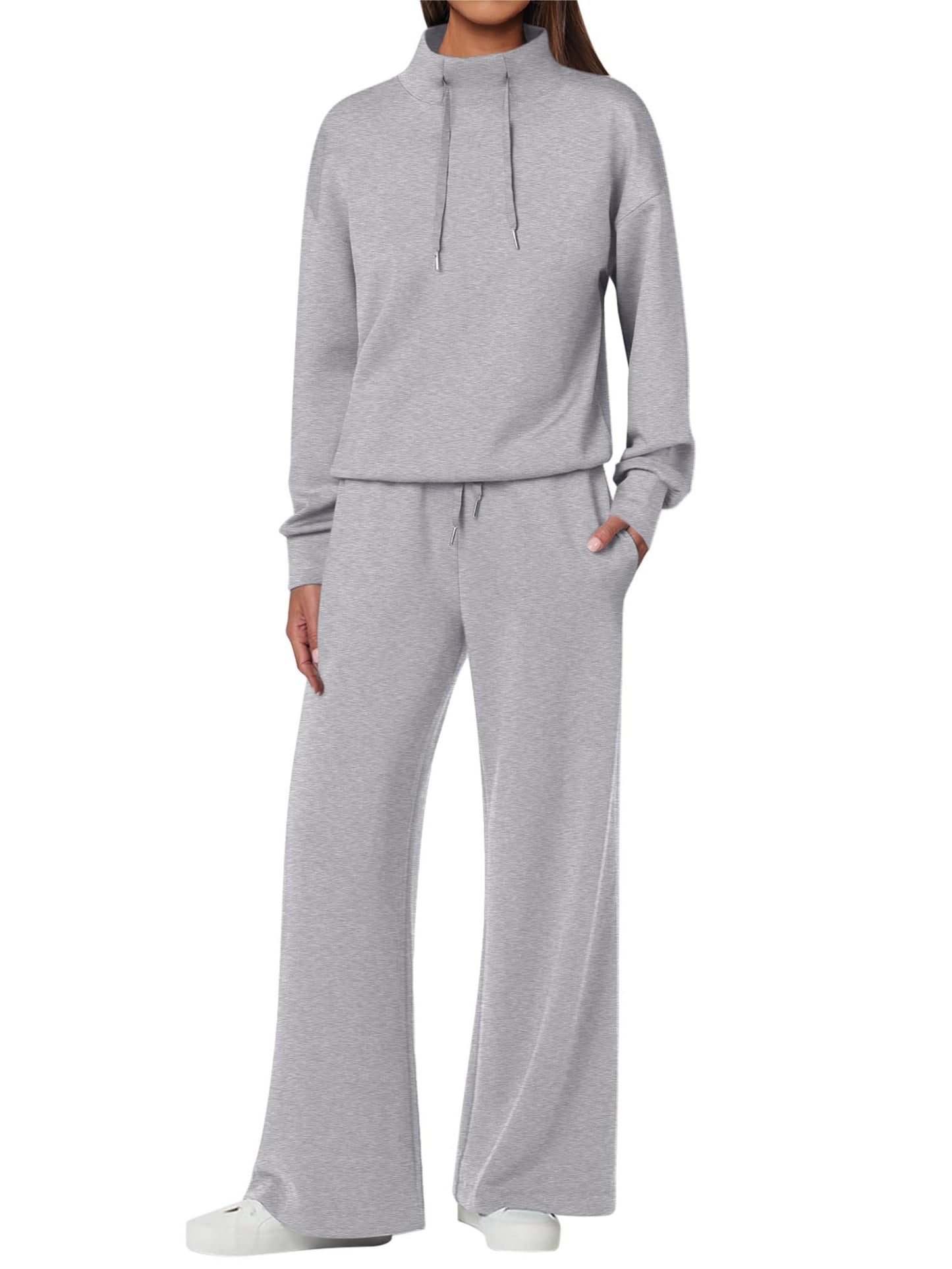 ANRABESS Women’s 2 Piece Sweatsuit Set