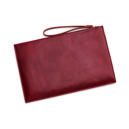 Leather RFID Wristlet Clutch