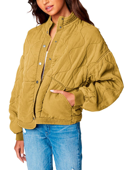 BLANKNYC Tencel Quilted Jacket