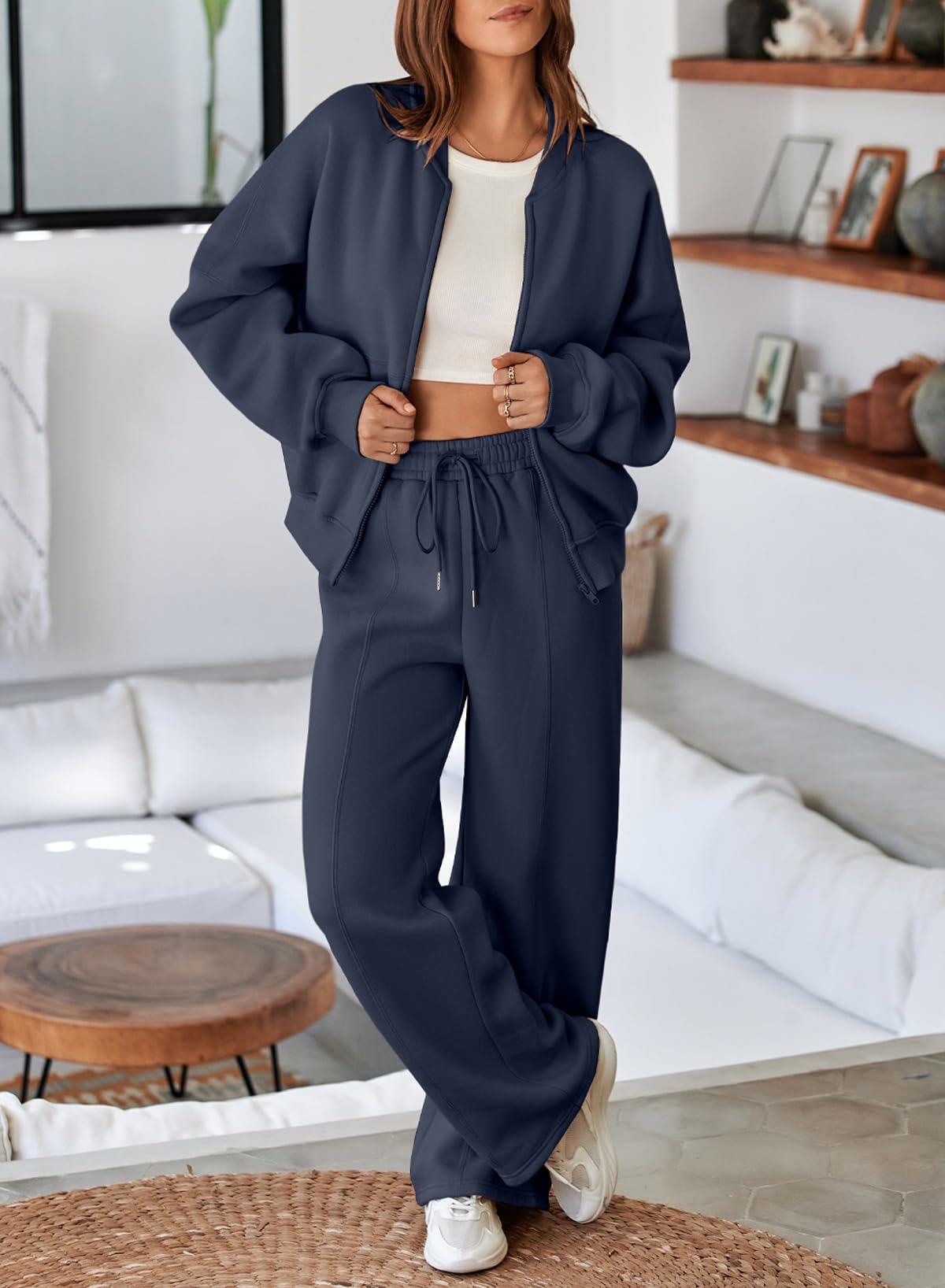 Aleumdr Women’s Fleece Sweatsuit