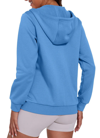 SMENG Women's Zip-Up Hoodie