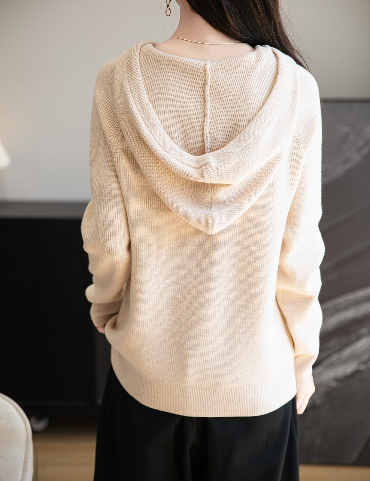 Women's Merino Wool Hoodie 2025