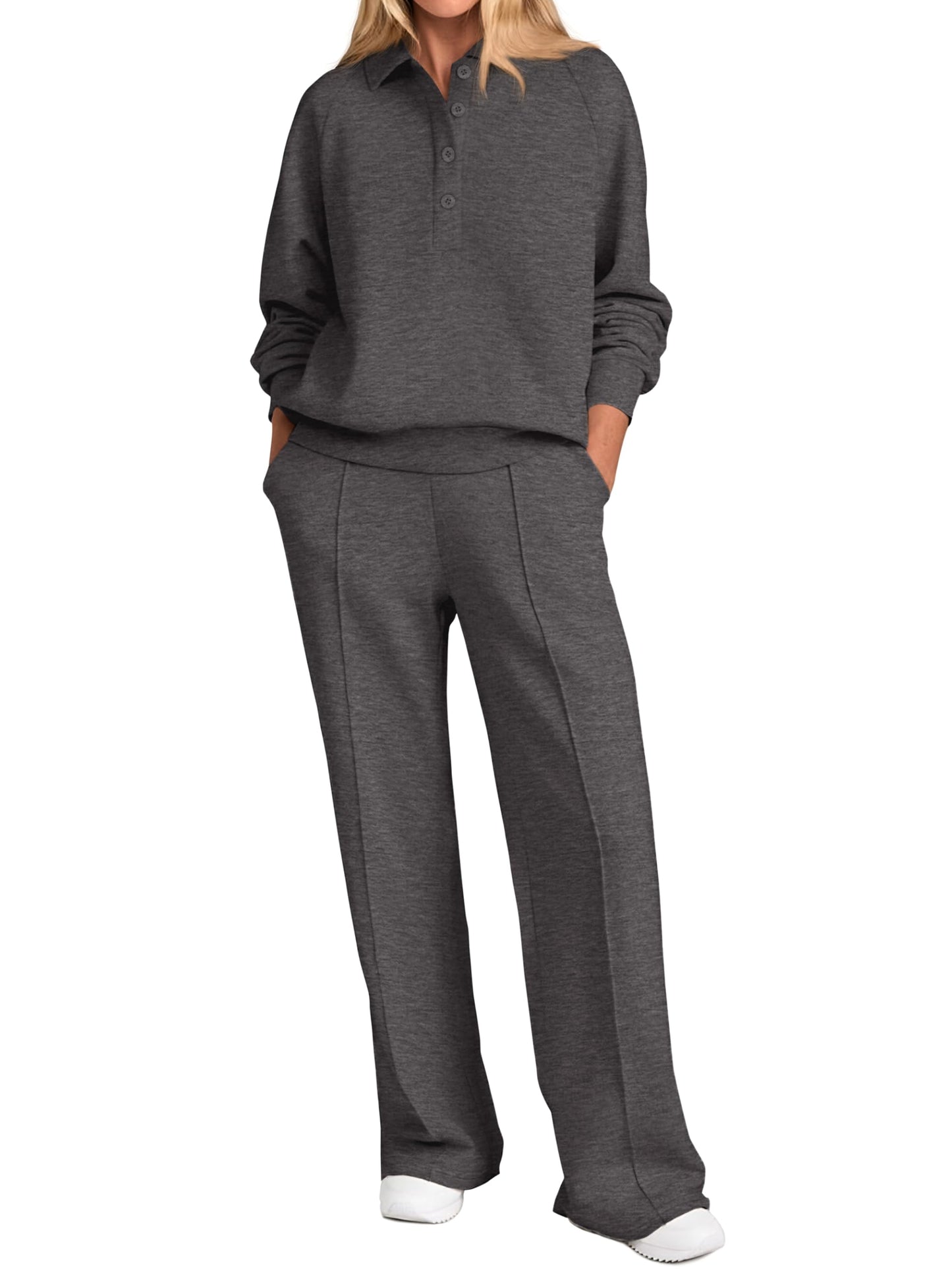 PRETTYGARDEN Women's 2-Piece Tracksuit