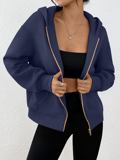 Trendy Queen Cropped Hoodie